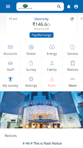 Android application Jaypee Helpdesk screenshort