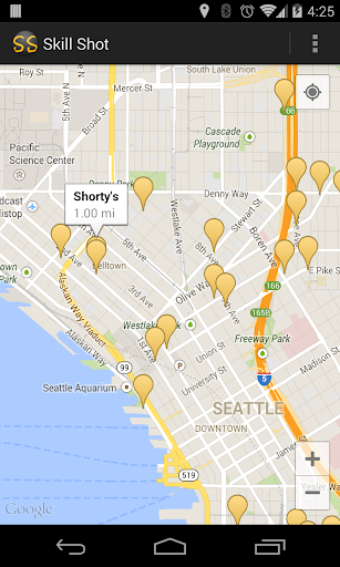 Android application Skill Shot: Seattle Pinball screenshort