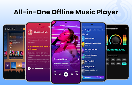 Offline Music Player: Play MP3 screenshot 1