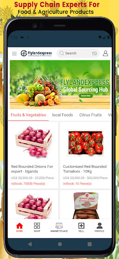 Flylandexpress B2B Screen 2