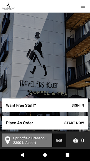 Travellers House Coffee & Tea Screen 2