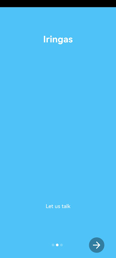 Android application I Ringas. screenshort
