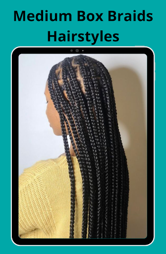 Medium Box Braids Hairstyles