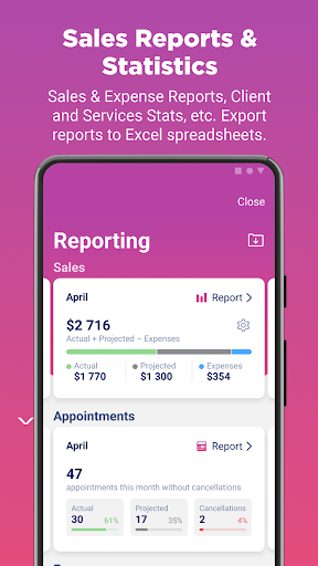 Screenshot of Masters Pro: Scheduling App