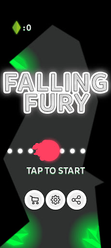 Android application Falling Fury screenshort