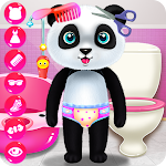 Cover Image of ダウンロード Baby Panda - The Cutest Pet Caring  APK