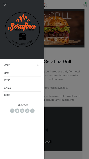 Serafina Grill Screen 2