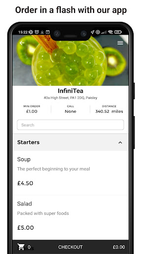 Infinitea Screen 2