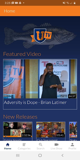 Android application Bass U TV: Learn Bass Fishing screenshort