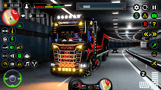 US Truck City Transport Sim 3d