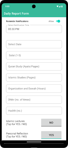 Android application PDP NextG screenshort