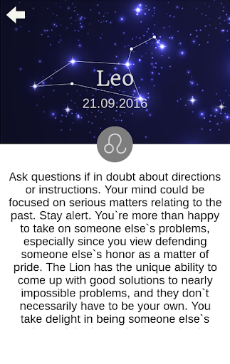 Star Horoscope Daily Screenshot 3 - AppWisp.com