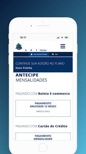 Sócio Torcedor Confiança Screen 3