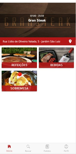 Android application Gran Steak | Z-APP screenshort