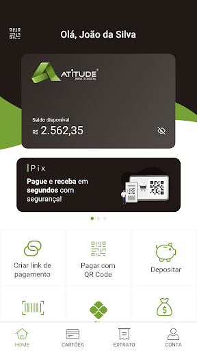 Banco Atitude Screen 2