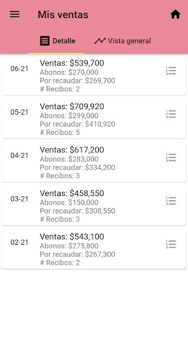 Mis Kuentas Screen 2