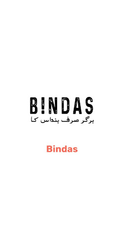 Android application Bindas - Burger Sirf Bindas Ka screenshort
