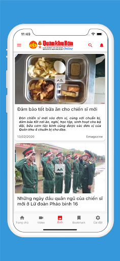 Báo quân khu 4 Screen 2