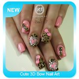 Cute 3D Bow Nail Art icon