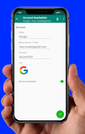 PasswordZ - Password Safe Screen 3