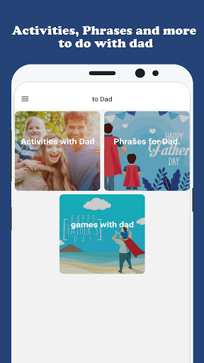 Fathers Day app Music Screen 2
