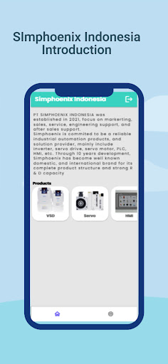 Android application SETI Company screenshort