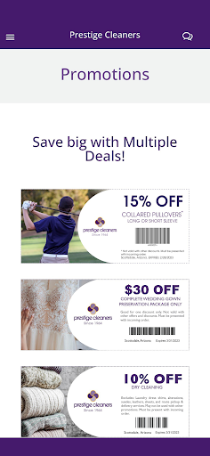 Prestige Cleaners AZ Screen 2