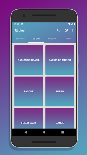 Rádios ao Vivo Screen 3
