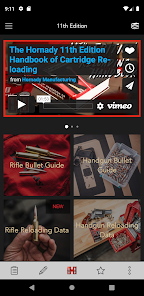Captura 3 Hornady Reloading Guide android