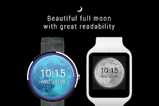 Moon Watch Face Android Wearのおすすめ画像2