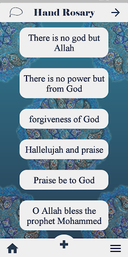 Android application Tasbih : digital counter screenshort