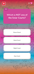A Court of Thorns and Quizzes