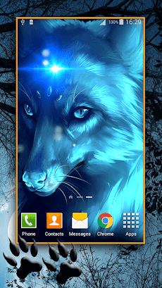 狼のライブ壁紙のhd Androidアプリ Applion