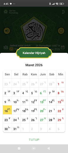 App screenshot