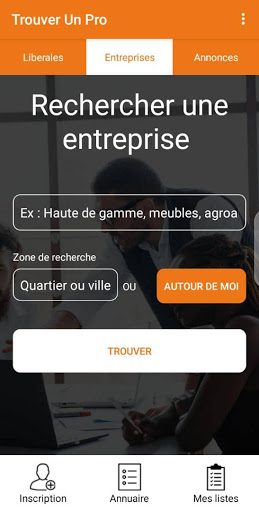Trouver Un Pro Screen 2