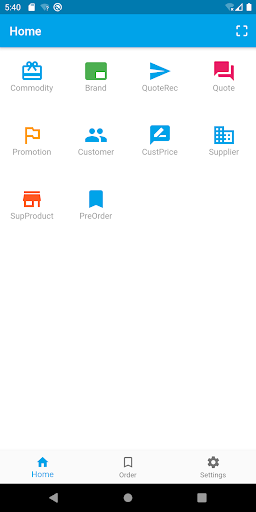 Android application HaShop screenshort