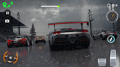 Android application Highway Racing Car Driving Sim screenshort