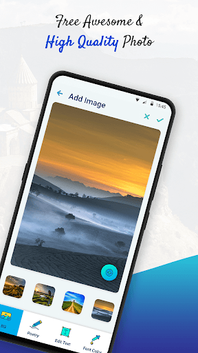 Write Armenian Text on photo Screen 3