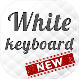 White Color Keyboard icon