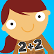 子供のための動物数学ゲーム2 + 2 - Androidアプリ