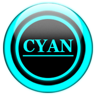 Cyan Glass Orb Icon Pack apk