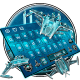 Space Galaxy Keyboard Theme icon