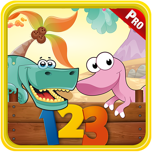 Jogo de adição com diferentes dinossauros jogo educacional de matemática  para crianças