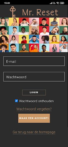 Android application Mr. Reset screenshort