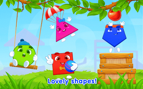 Learning shapes: toddler games Mod + Apk(Unlimited Money/Cash) screenshots 1