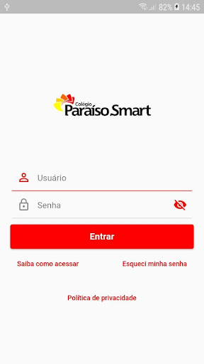 Android application Colégio Paraíso Smart screenshort