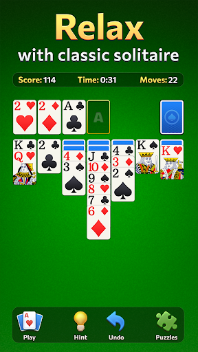 Android application Solitaire Daily Break & Puzzle screenshort