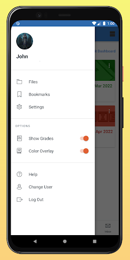 Android application ReDefiners LMS screenshort