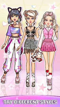 Game screenshot DIY Paper Doll Dress Up apk download