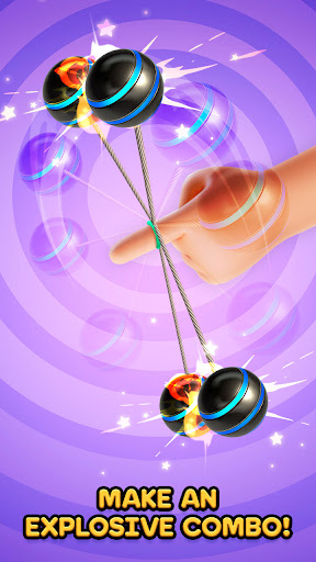 Android application Lato Lato: Balls on Rope screenshort